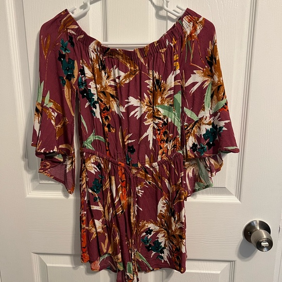 Express off the shoulder romper, XS - Picture 1 of 2